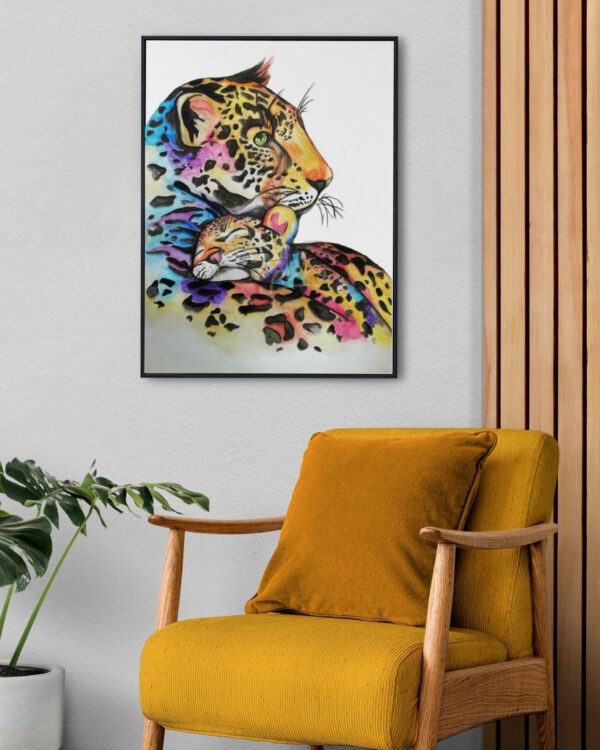 Leopardos de Colores